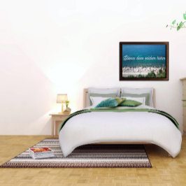 O silêncio raramente prejudica o provérbio poster