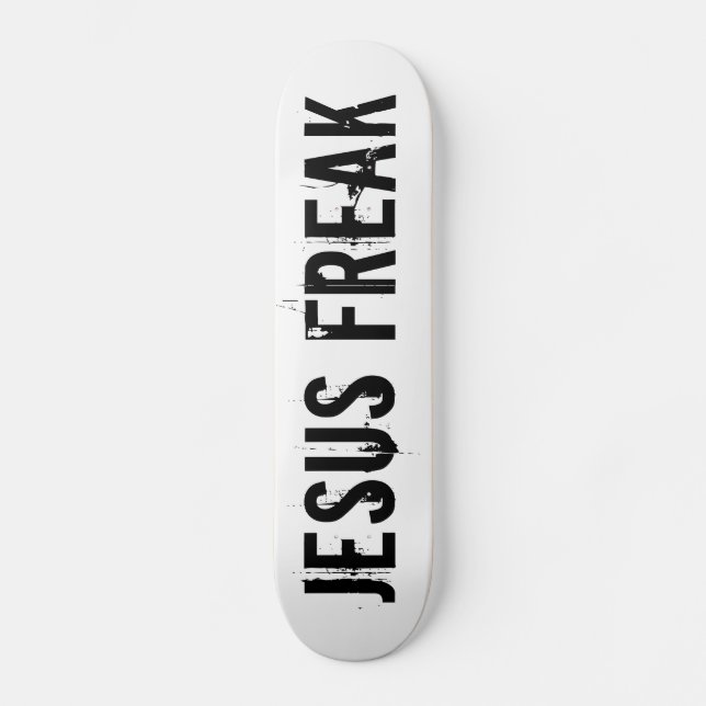 O skate branco de Jesus (Frente)