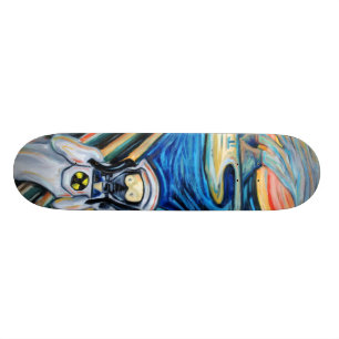O skate do século XXI do gritar