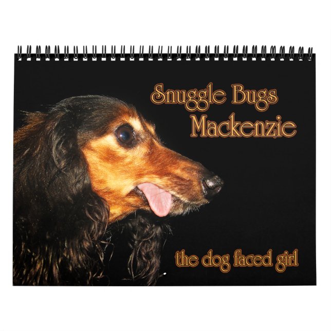 O Snuggle desinseta o calendário de Mackenzie (Capa)