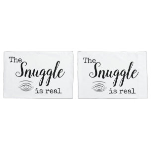 O Snuggle é fronha de almofada real