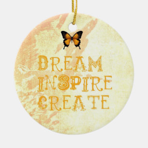 O sonho amarelo, inspira, enfeites de natal