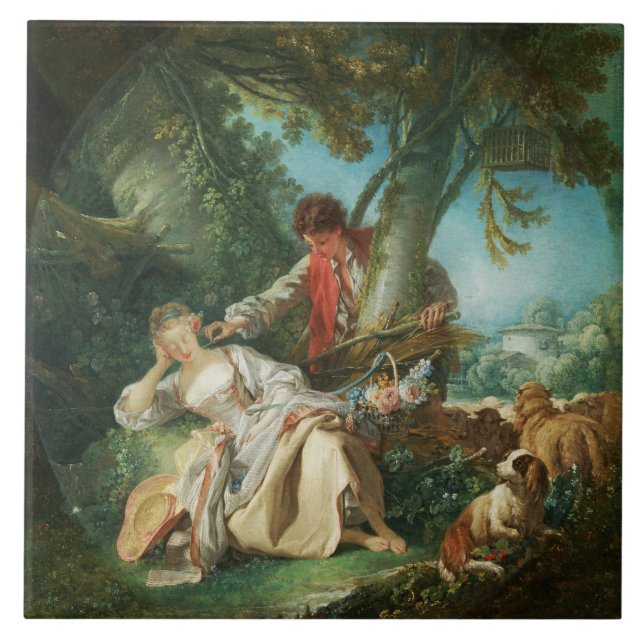 O Sono Interrompido por François Boucher (Frente)