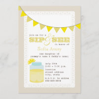 O sorvo da limonada e vê o convite