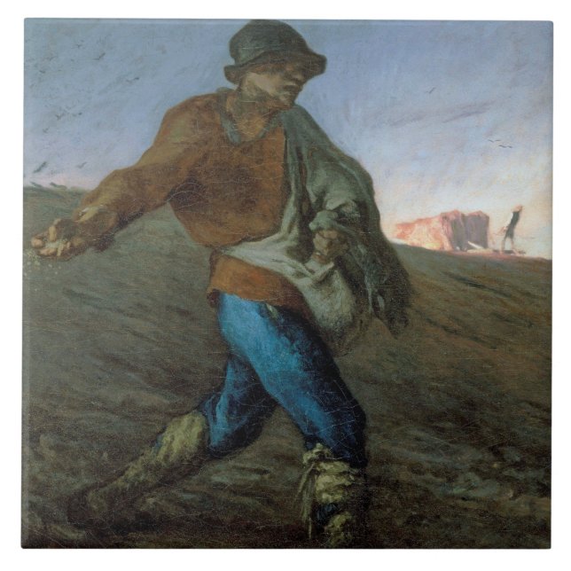 O Sower, Jean-Francois Millet (Frente)
