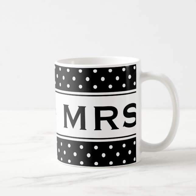 O Sr. e a Sra. caneca para recentemente weds a cor (Direita)