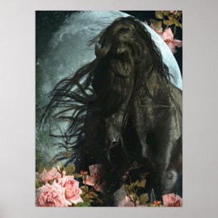 O Stallion & The Moon - Poster