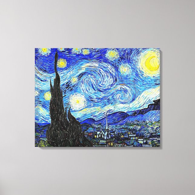 O STARRY NIGHT VAN GOGH CANVAS (Frente)