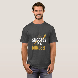 O Sucesso É uma Mentalidade – Camiseta de Citação