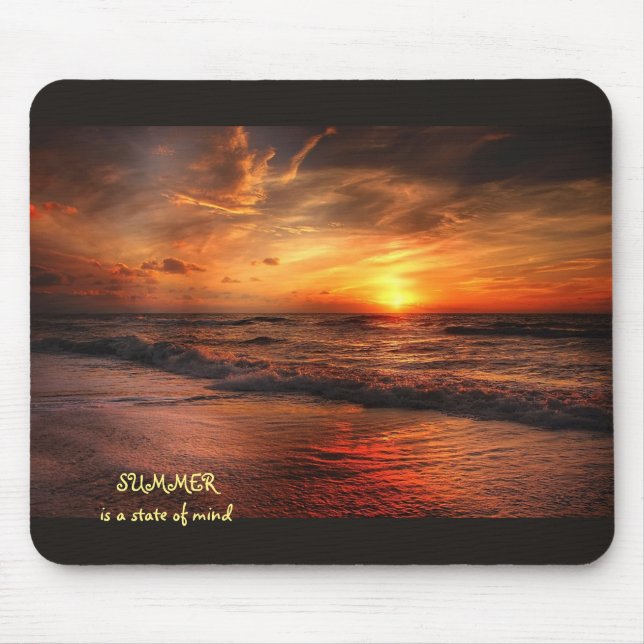 O SUMMER é o estado mental do Mousepad (Frente)