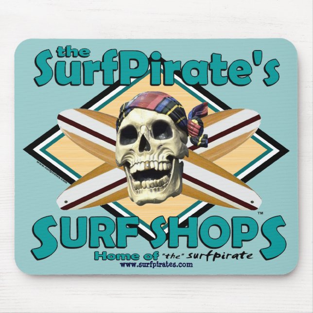 "" o surfpirate Mousepad (Frente)