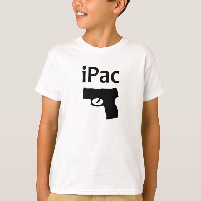 ò T-shirt do controlo de armas do iPAC da camisa (Frente)