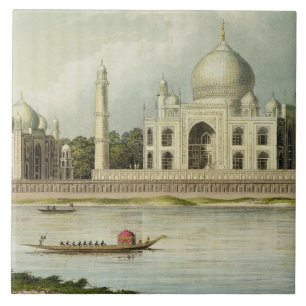 O Taj Mahal, túmulo do imperador Shah Jehan e