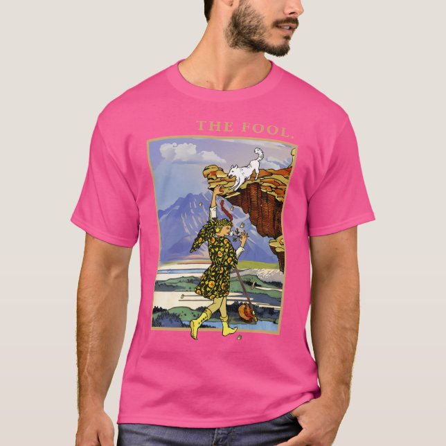 O Tarot Fool - A Camisa do Cartão Tarot Fool - 00 (Frente)