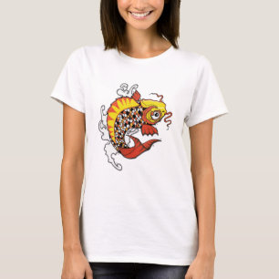 O tatuagem dos peixes de Koi inspirou a camisa