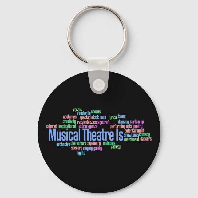 O Teatro Musical É Chaveiro (Frente)