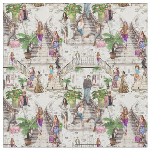 O Tecido de ferramentas de designer de moda