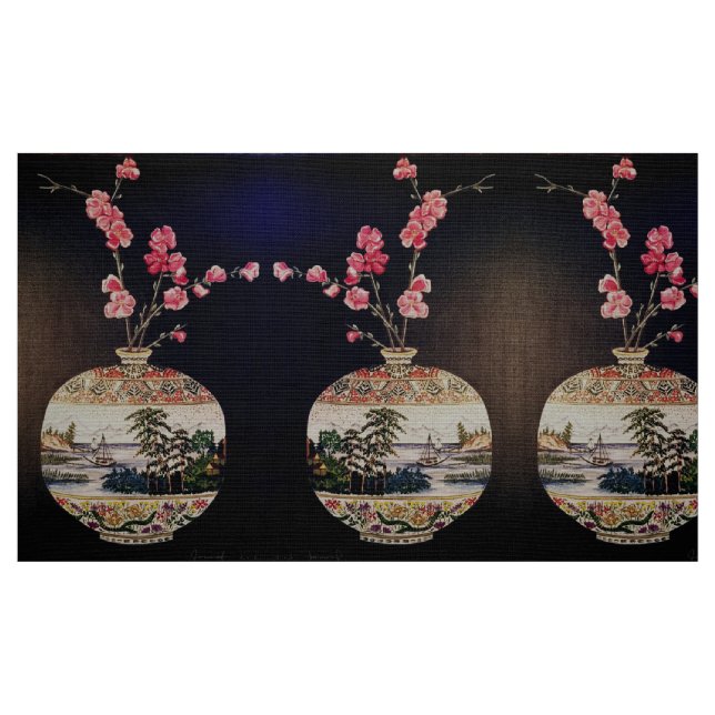 O Tecido Vase Japonês (Fat Quarter)