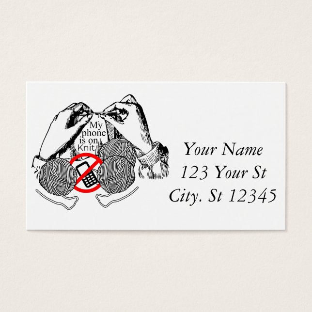 O telefone está no Knit Thunder_Cove (Frente)