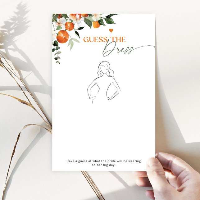 O tema Citrus adivinha o jogo do chá de panela (Criador carregado)