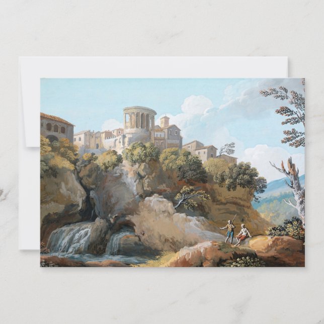 O Templo de Vesta | Giovanni Battista Busiri (Frente)