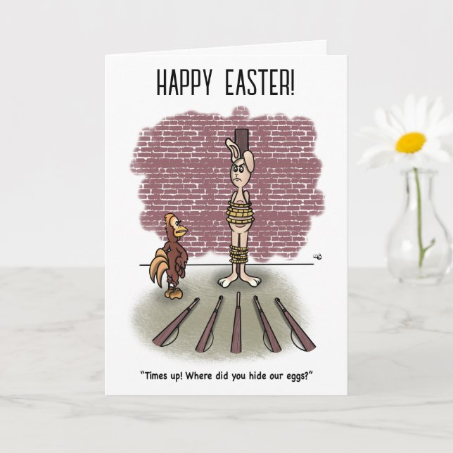 O tempo acabou! Cartão Comemorativo Folha Dupla (Planta pequena)