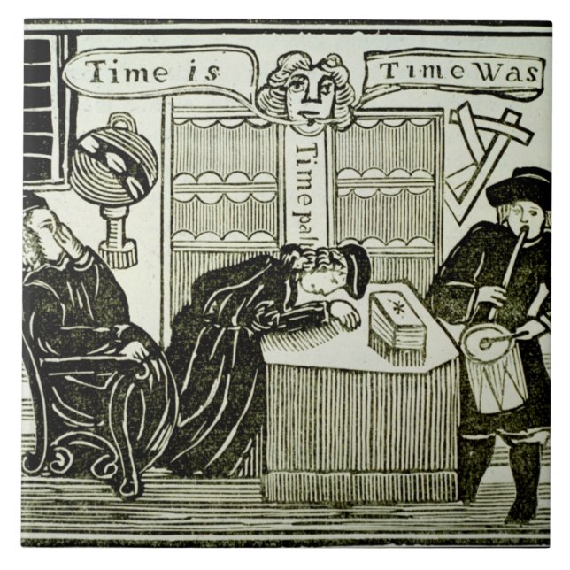 O "tempo é, tempo era", cópia de uma ilustração de (Frente)