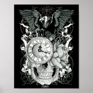 O tempo espera ninguém poster