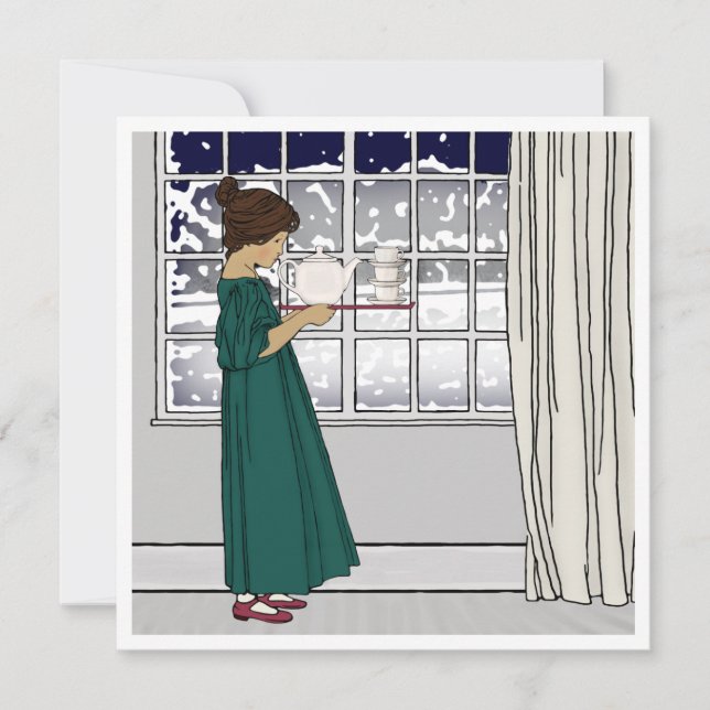 "O tempo lá fora é assustador..." (Frente)