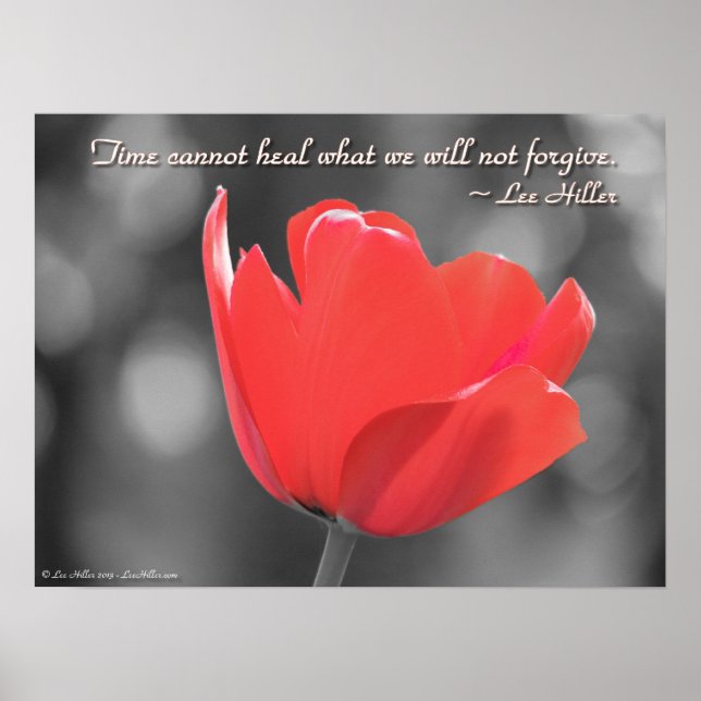 O tempo não consegue curar o que nós... Pôster (Frente)