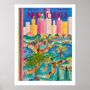O The New Yorker Impressão de Abril de 1928