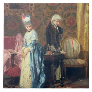 O tiff dos amantes, 1872 (óleo no painel)
