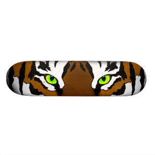 O tigre Eyes o skate