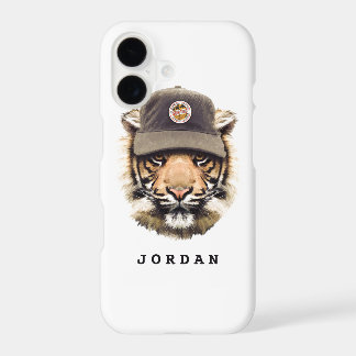 O tigre surfando | adiciona seu nome
