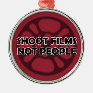 O "tiro filma não" de filme pessoas do ornamento