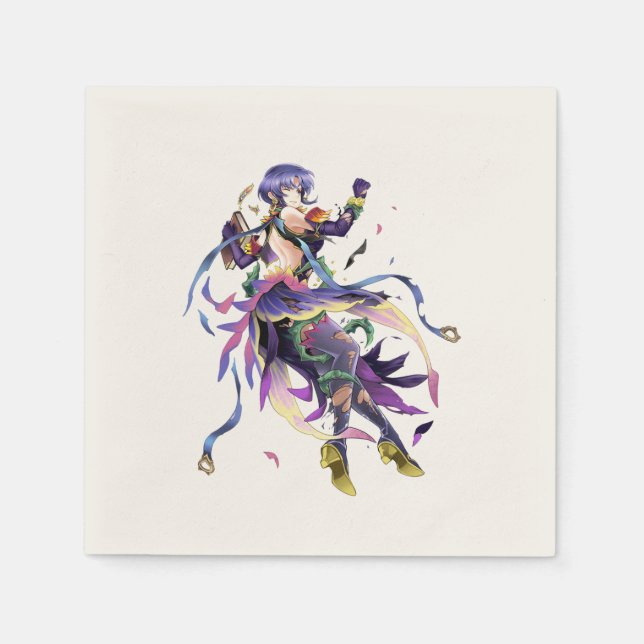 O título dos guardanapos de papel-coquetel padrão (Frente)