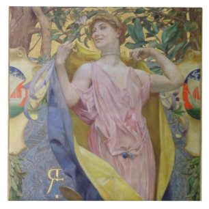O toalete feminino (painel)