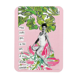 O trabalho do ímã de férias espinhosas atrapalha