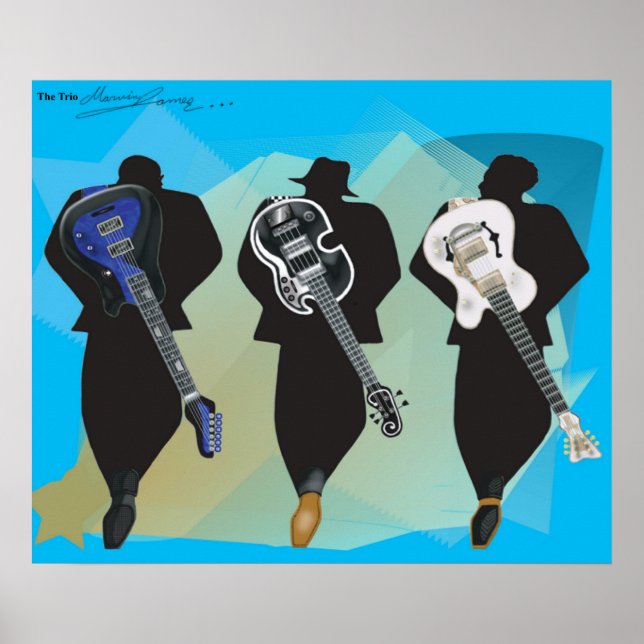 O Trio - Poster (Frente)