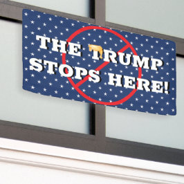 O Trump Para Aqui Banner