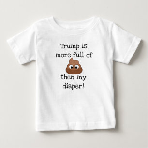 O trunfo é cheio da camisa engraçada do bebê do