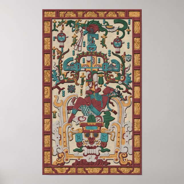 O Túmulo do Pacal Poster (Frente)