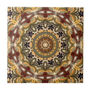 O ~ Tuscan do azulejo do acento de Backsplash do ~