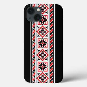 O ucraniano cruza o bordado iPod, capas de iphone