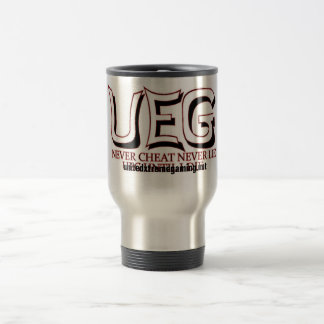 o ueg nunca encontra-se caneca de viagem do slogan