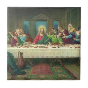 O último jantar originalmente de Leonardo da Vinci