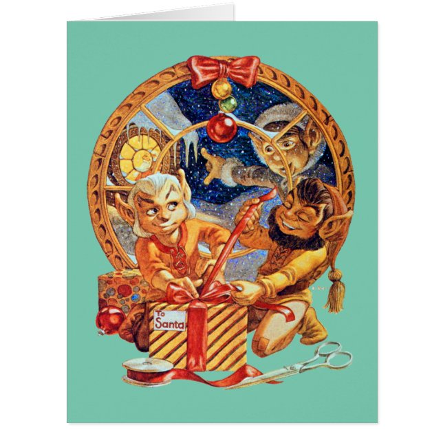 O último pacote de cartão sobredimensionado (Frente)