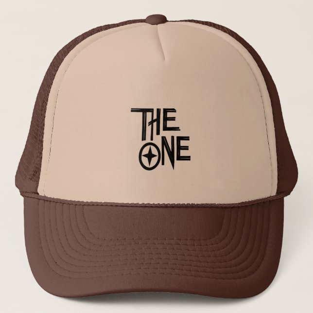 O Um – Boné Trucker Minimalista (Frente)