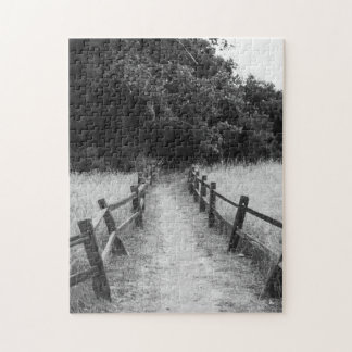 O um quebra-cabeça preto e branco menos viajado