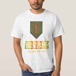 ø Universidade dos Inf Div da camisa de Vietnam